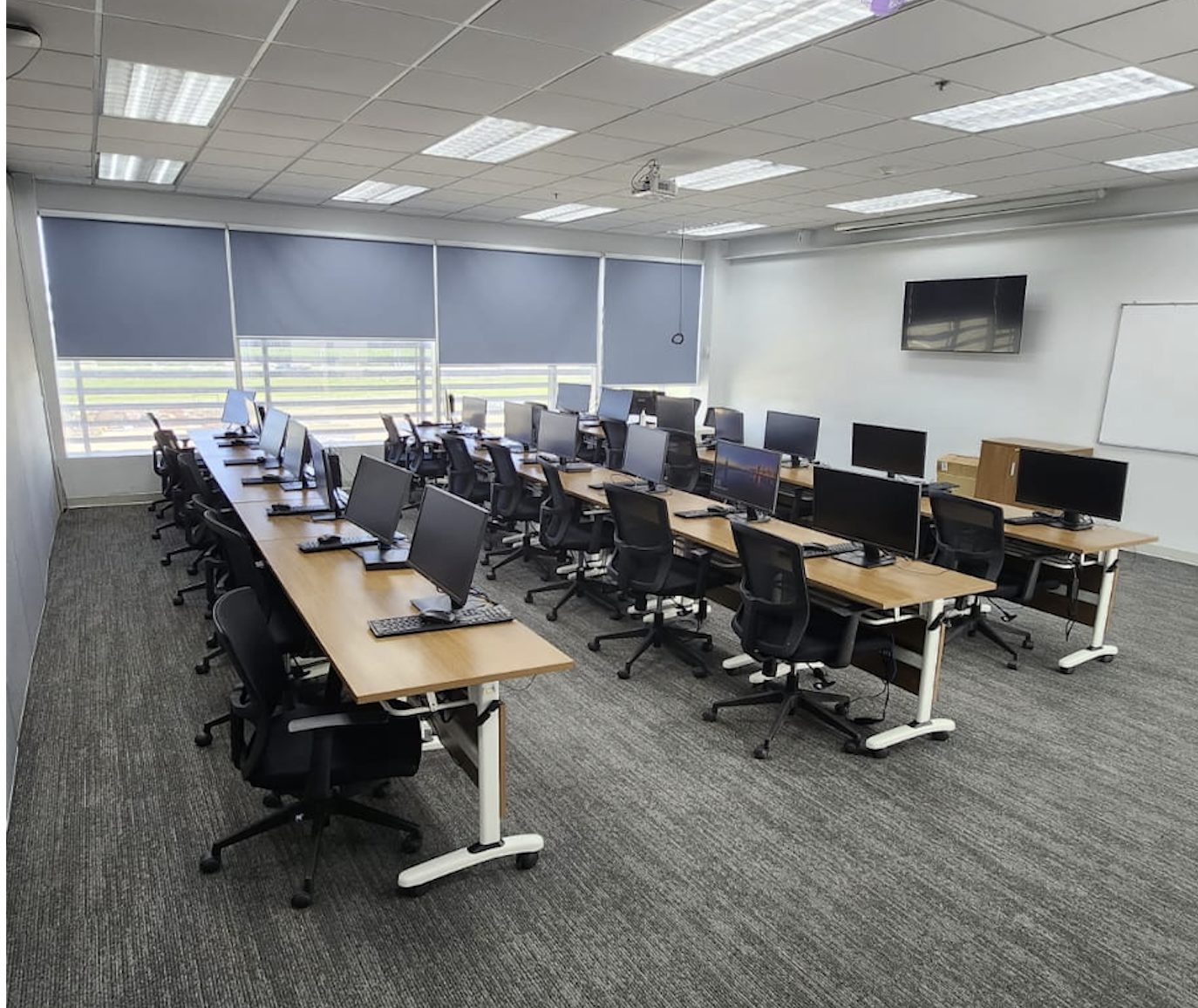 Training room in the Kingston, Jamaica facility