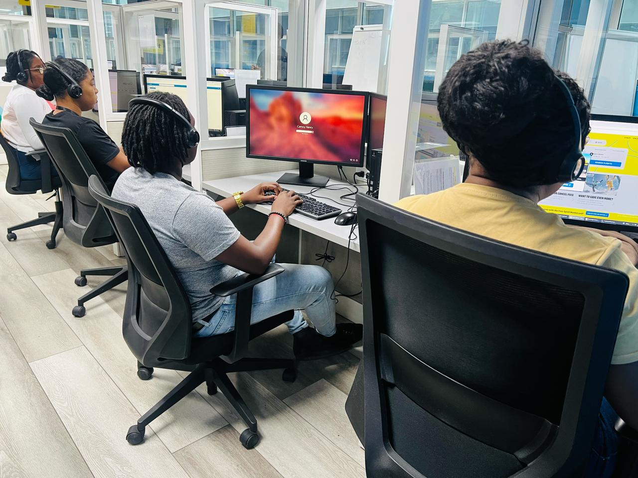 Jamaican Contact Center Team Members